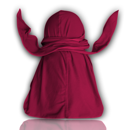 “Burgundy” Athletic Spandex Durag