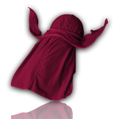 “Burgundy” Athletic Spandex Durag