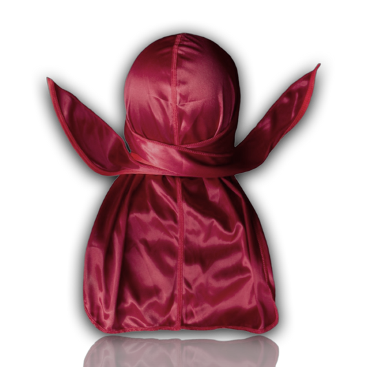 Athletic Dark Red Silky Durag