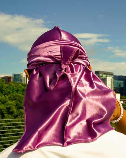 Premium Silk Durag Passion Purple