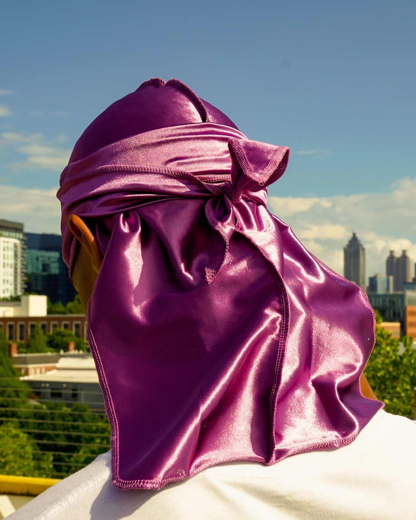 Premium Silk Durag Passion Purple