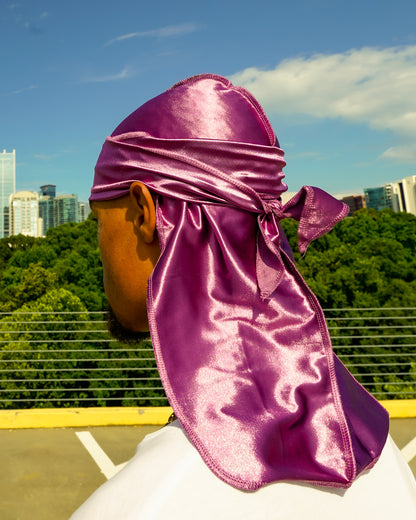 Premium Silk Durag Passion Purple