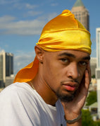 JagRags Stretchy Butterscotch and Silky Durag for Men