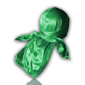 JagRags Ultra Wave Green and Super Satin Silky Durag for Men