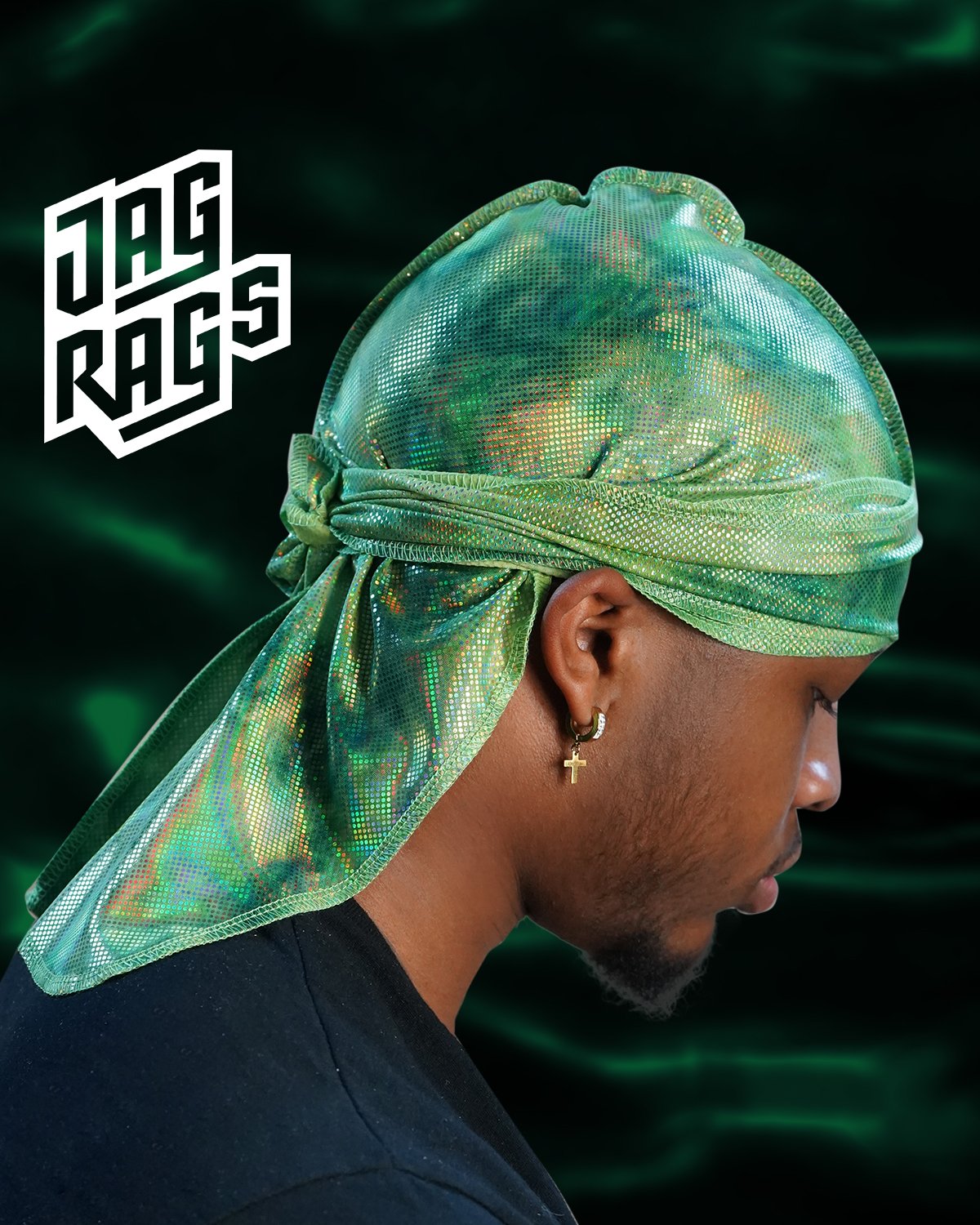 Hologram "Green" JagRag - shopjagrags