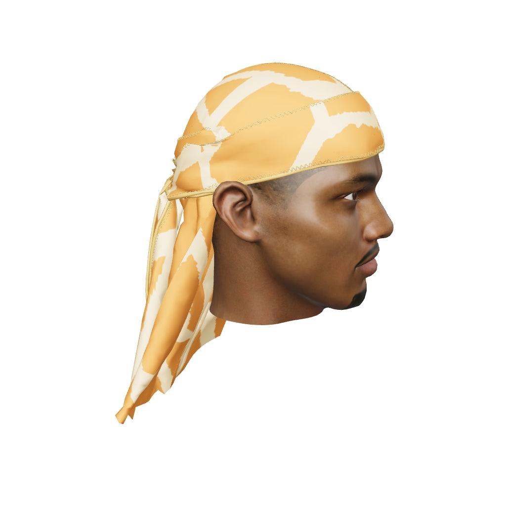“Giraffe” Ultra Wave Super Satin Silky Durag