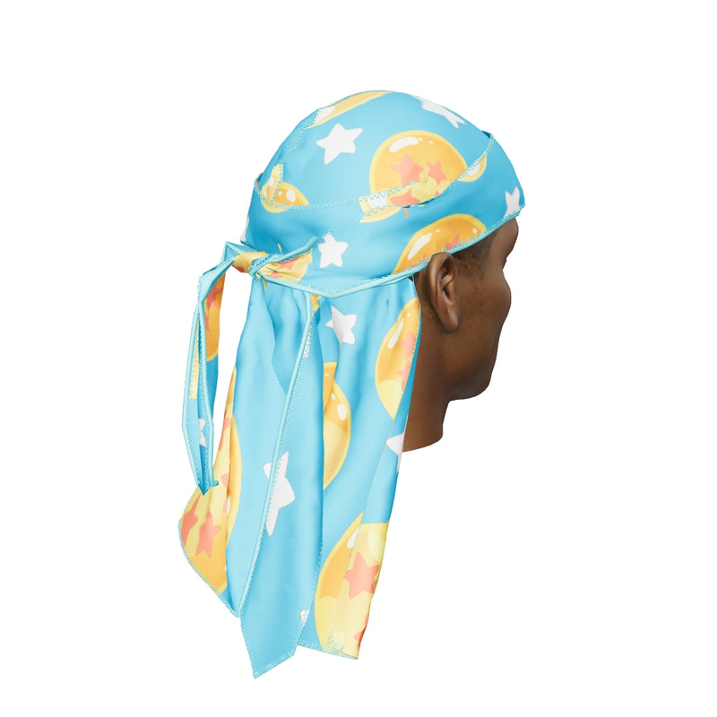“DBZ Turquoise” Ultra Wave Super Satin Silky Durag