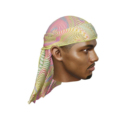 “Illusions Warm” Satin Silky Durag
