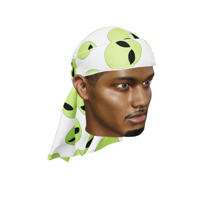 “Alien White” Ultra Wave Super Satin Silky Durag