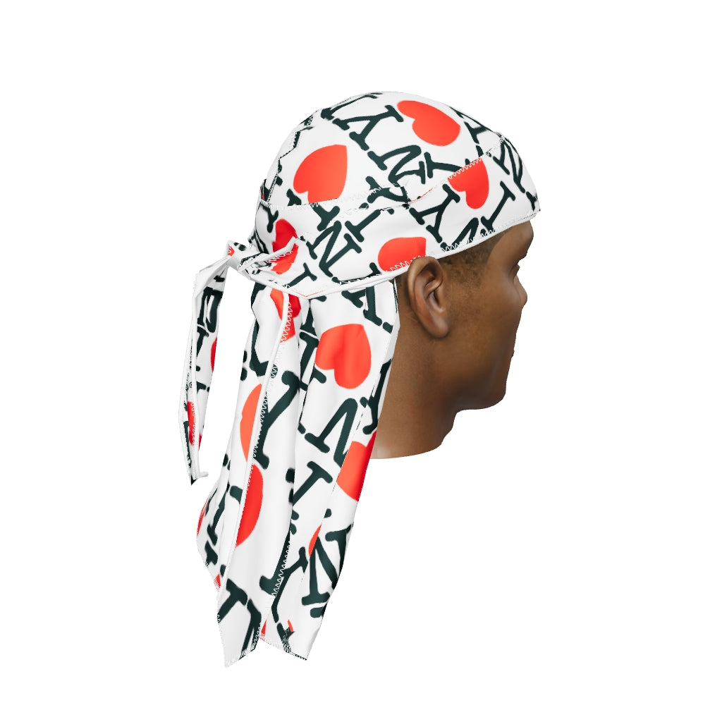 “I Love NY” Ultra Wave Super Satin Silky Durag
