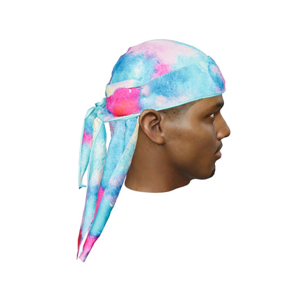 “Pastel Bubble Gum” Ultra Wave Super Satin Silky Durag