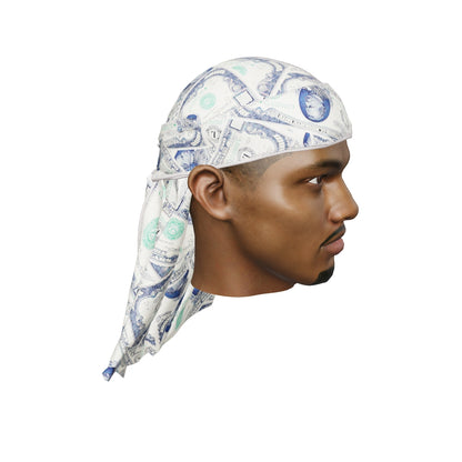 “Old Hundreds” Satin Silky Durag