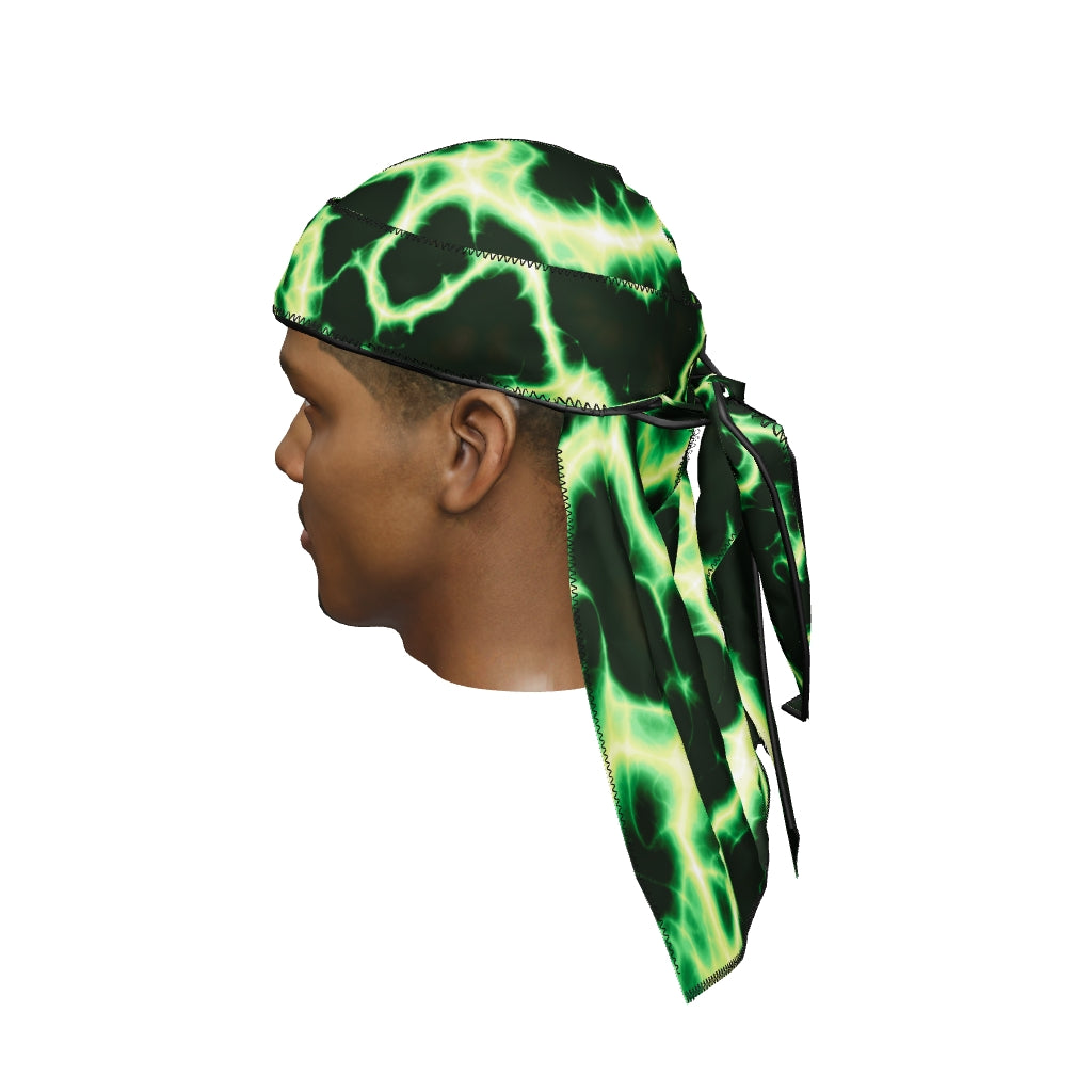 “Voltage Green” Ultra Wave Super Satin Silky Durag