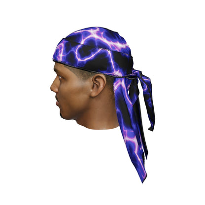 “Voltage Purple” Satin Silky Durag