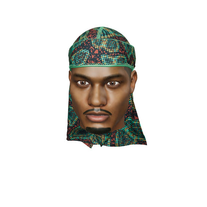 “Digital Chameleon” Satin Silky Durag