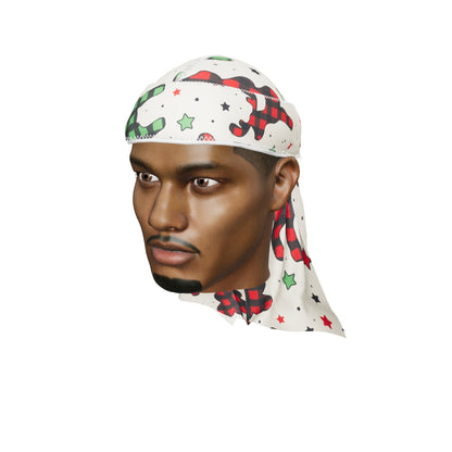 “Christmas Time Cream” Satin Silky Durag