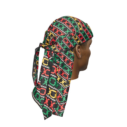 “Juneteenth 1.0” Satin Silky Durag