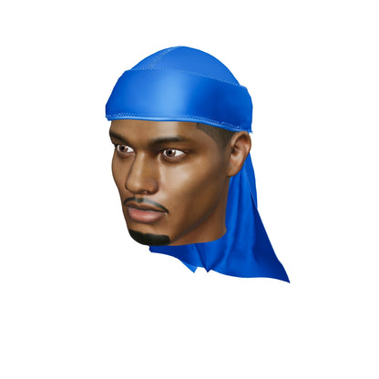 “Blue” Athletic Spandex Durag