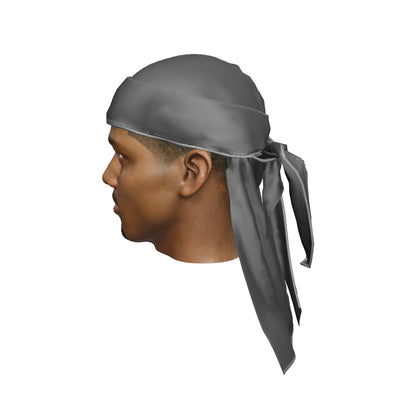 “Dark Grey”Athletic Spandex Durag