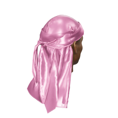 Athletic Pink Silky Durag