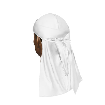 “White” Athletic Spandex Durag