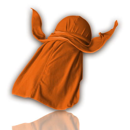 “Orange” Athletic Spandex Durag