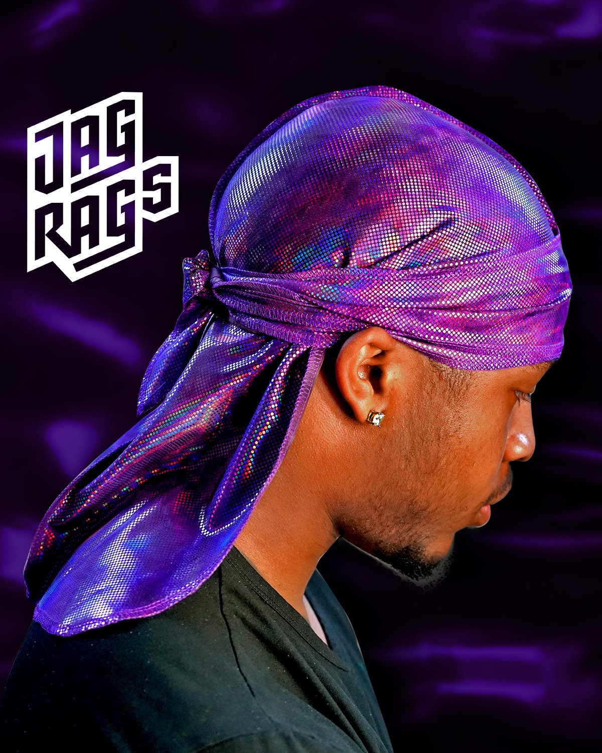 Hologram "Purple" JagRag - shopjagrags