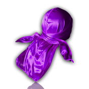 JagRags Ultra Wave Purple and Super Satin Silky Durag for Men
