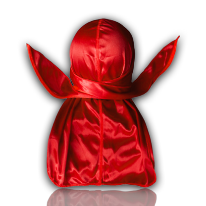 Athletic Red Silky Durag