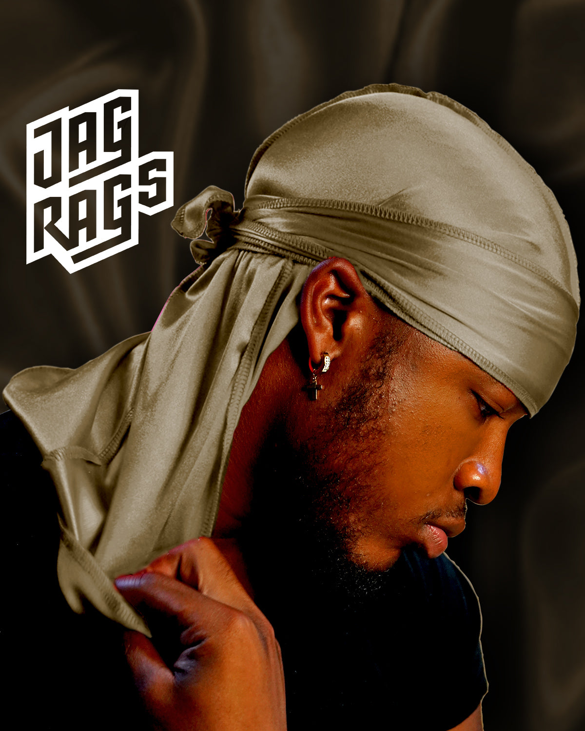 "Champagne" Stretchy Silky JagRag - shopjagrags