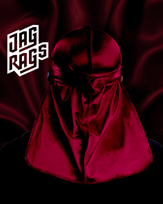 "Cherry" Stretchy Silky JagRag - shopjagrags