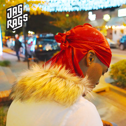 Red "Hologram" Santa JagRag - shopjagrags