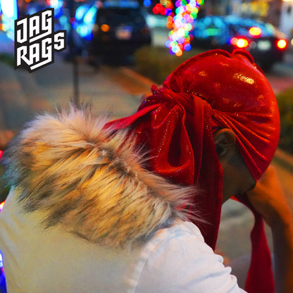 Red "Hologram" Santa JagRag - shopjagrags