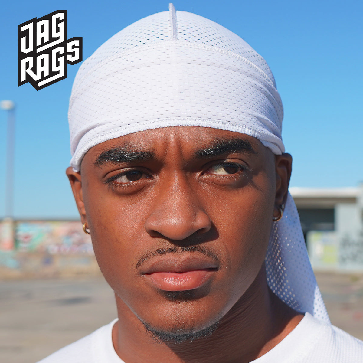 Athletic White JagRag - shopjagrags