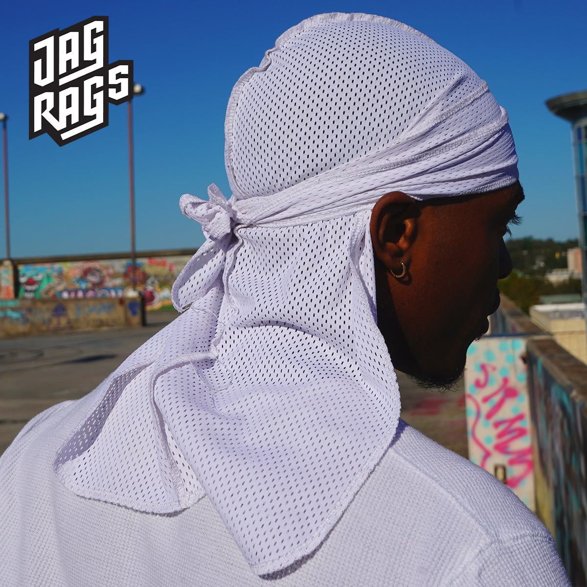 Athletic White JagRag - shopjagrags