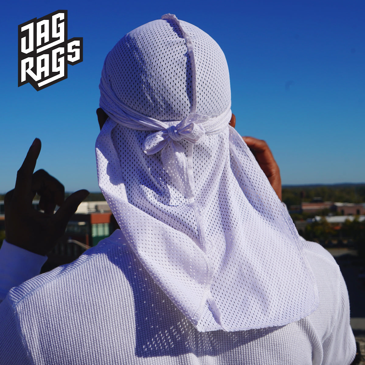Athletic White JagRag - shopjagrags