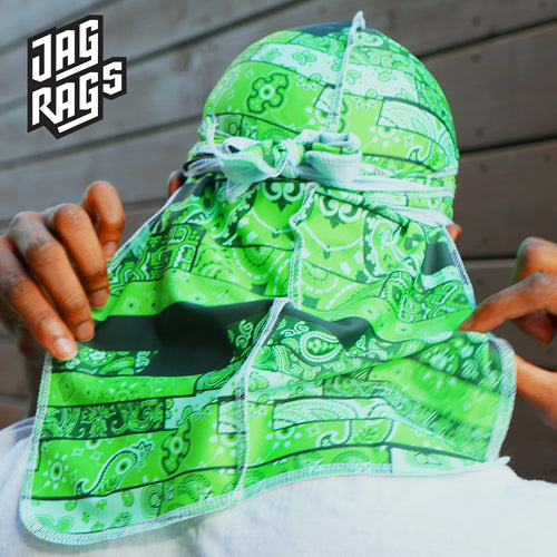Bandana Green JagRag - shopjagrags
