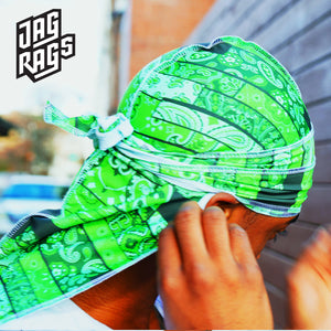 Bandana Green JagRag - shopjagrags