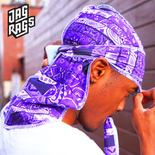 Bandana Purple JagRag - shopjagrags