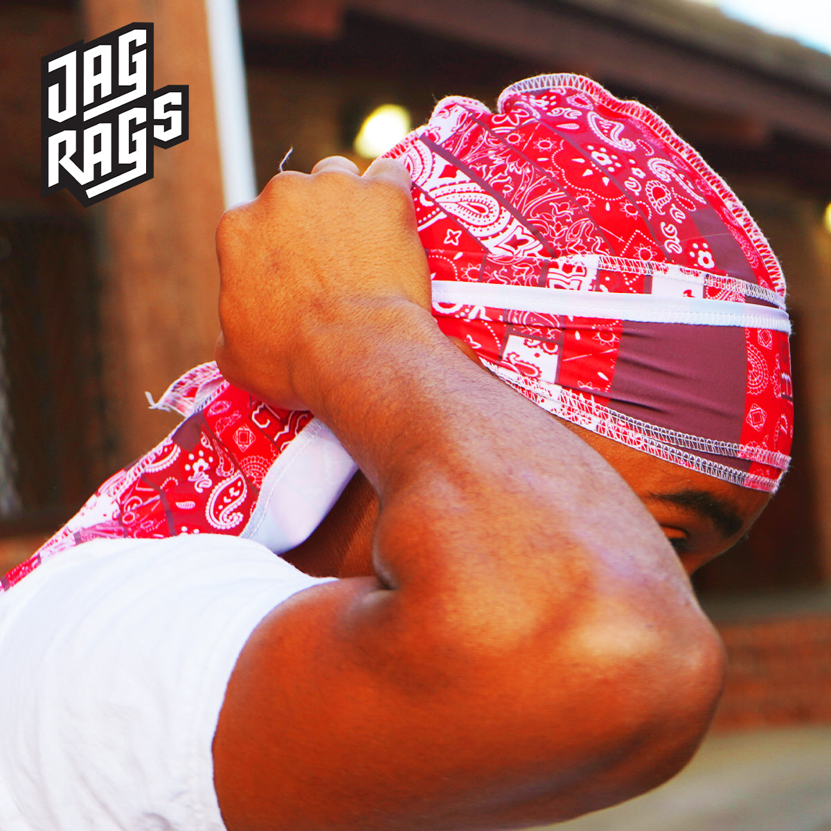Bandana Red JagRag - shopjagrags