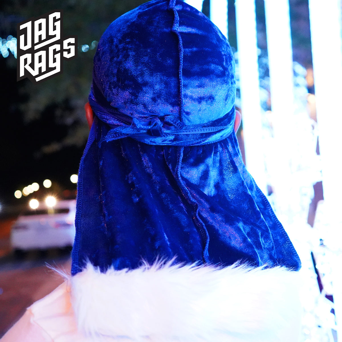 Blue Santa JagRag - shopjagrags