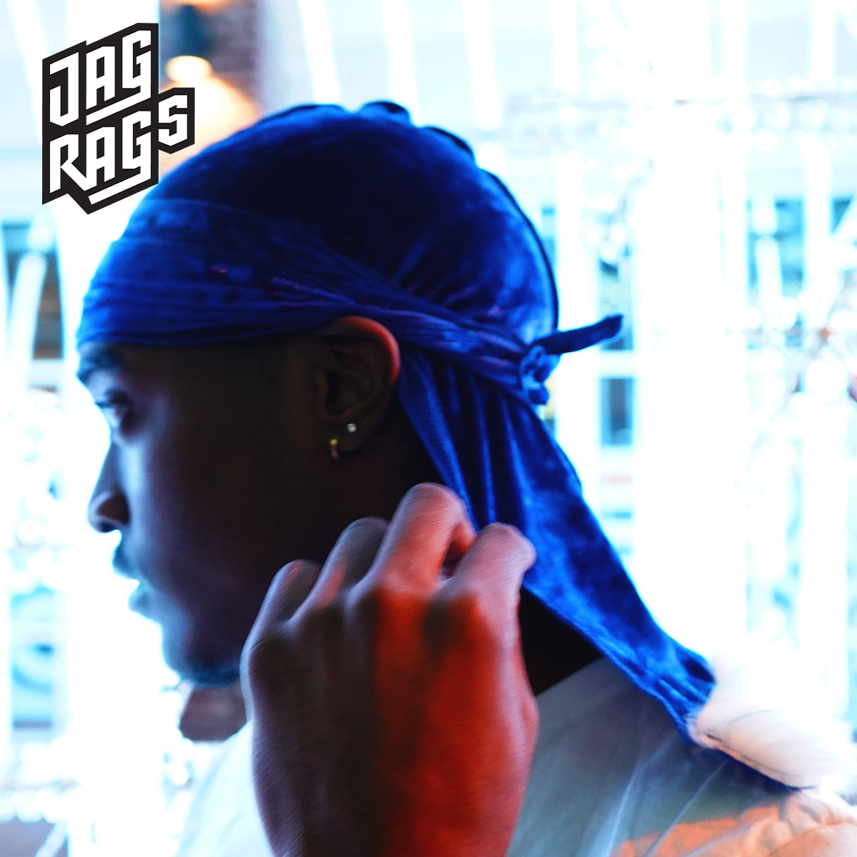 Blue Santa JagRag - shopjagrags