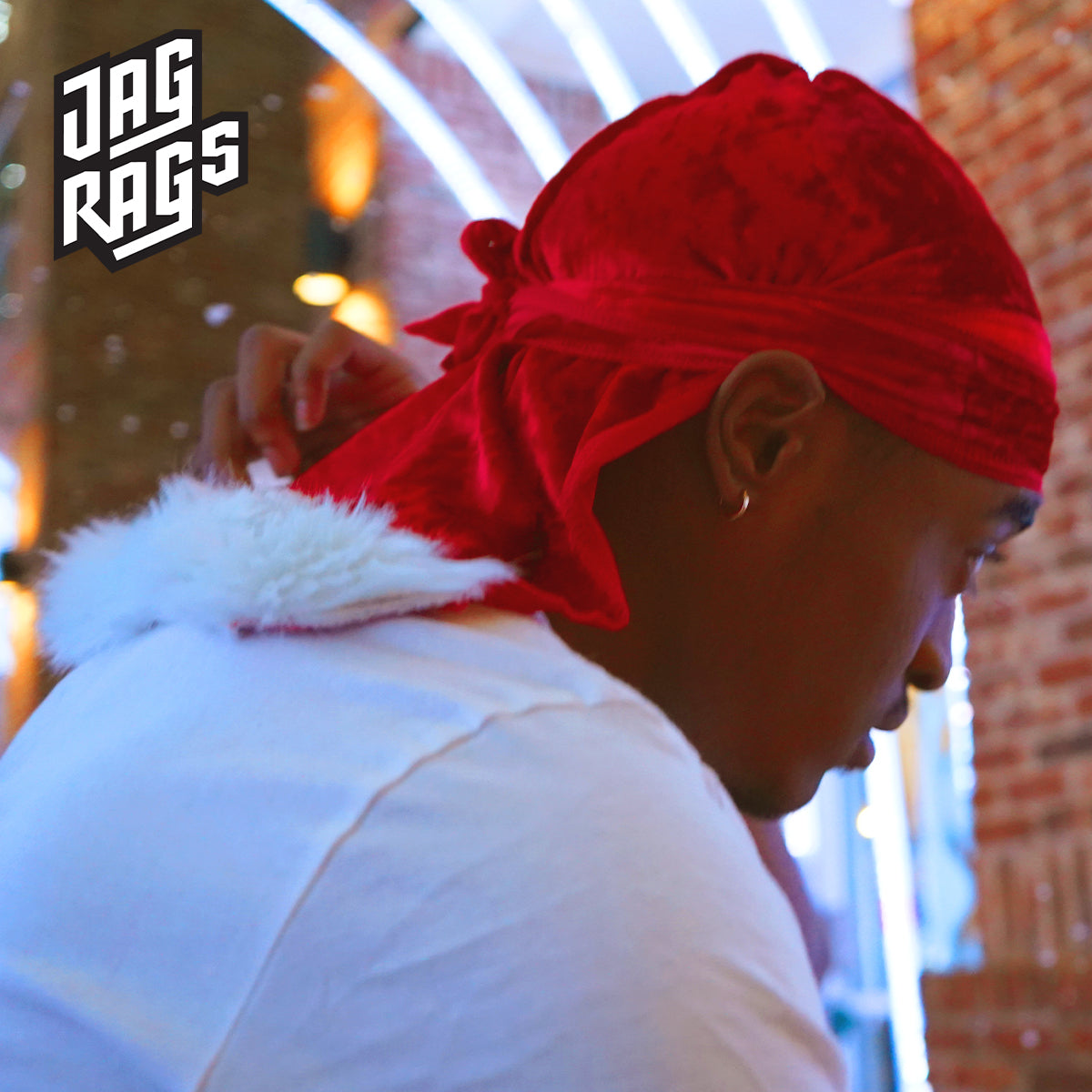 Red Santa JagRag - shopjagrags