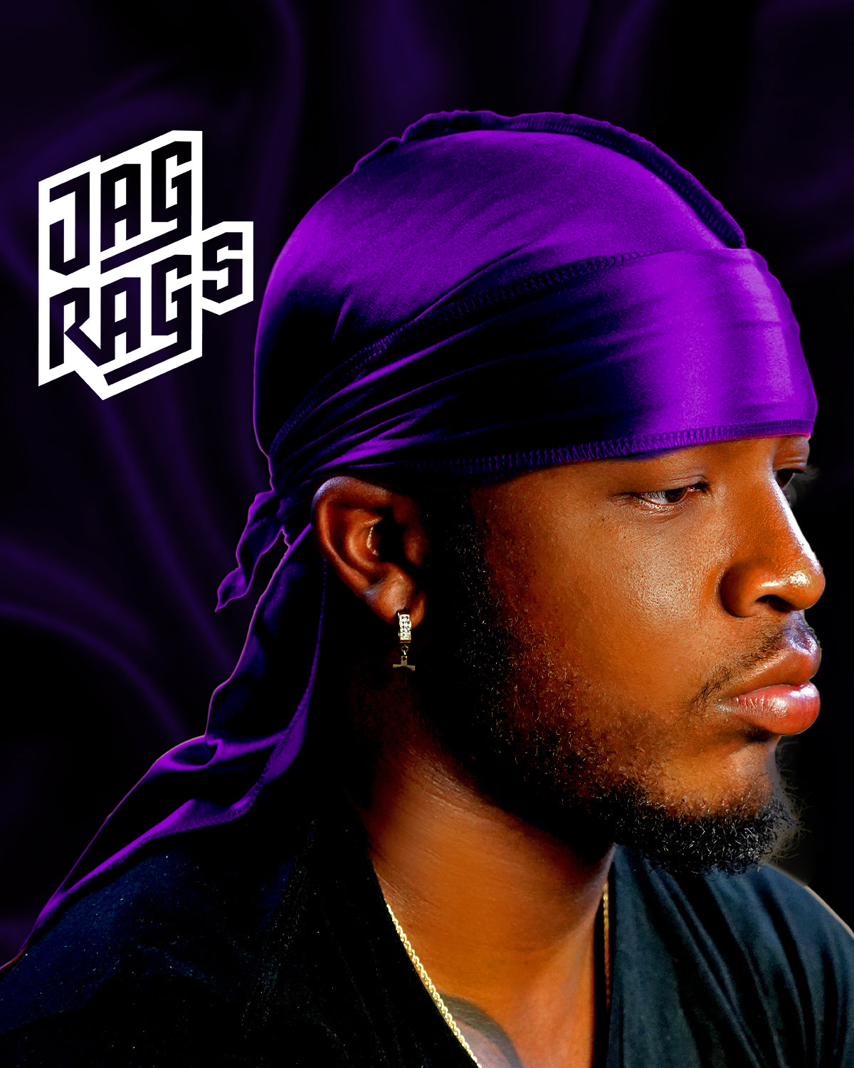 "Concord" Stretchy Silky JagRag - shopjagrags