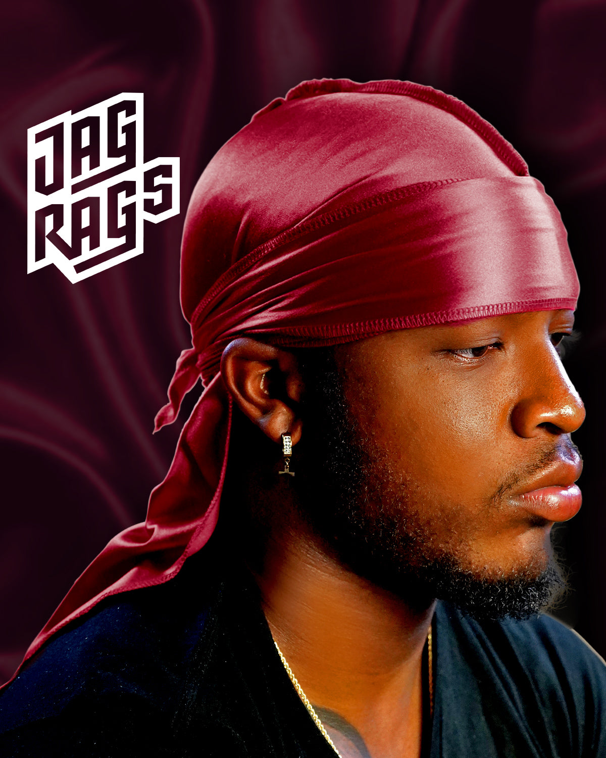 "Coral" Stretchy Silky JagRag - shopjagrags