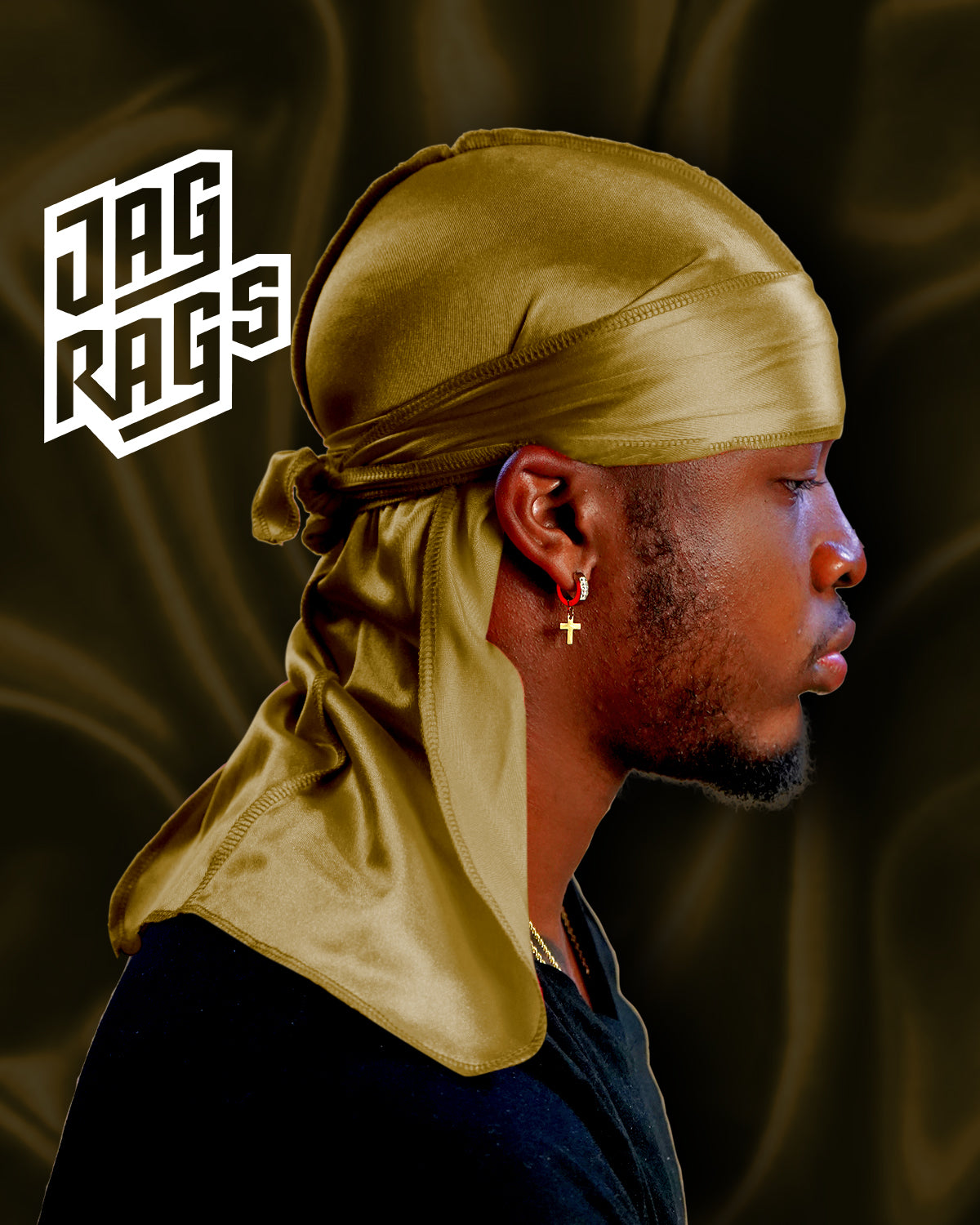 "Gold" Stretchy Silky JagRag - shopjagrags