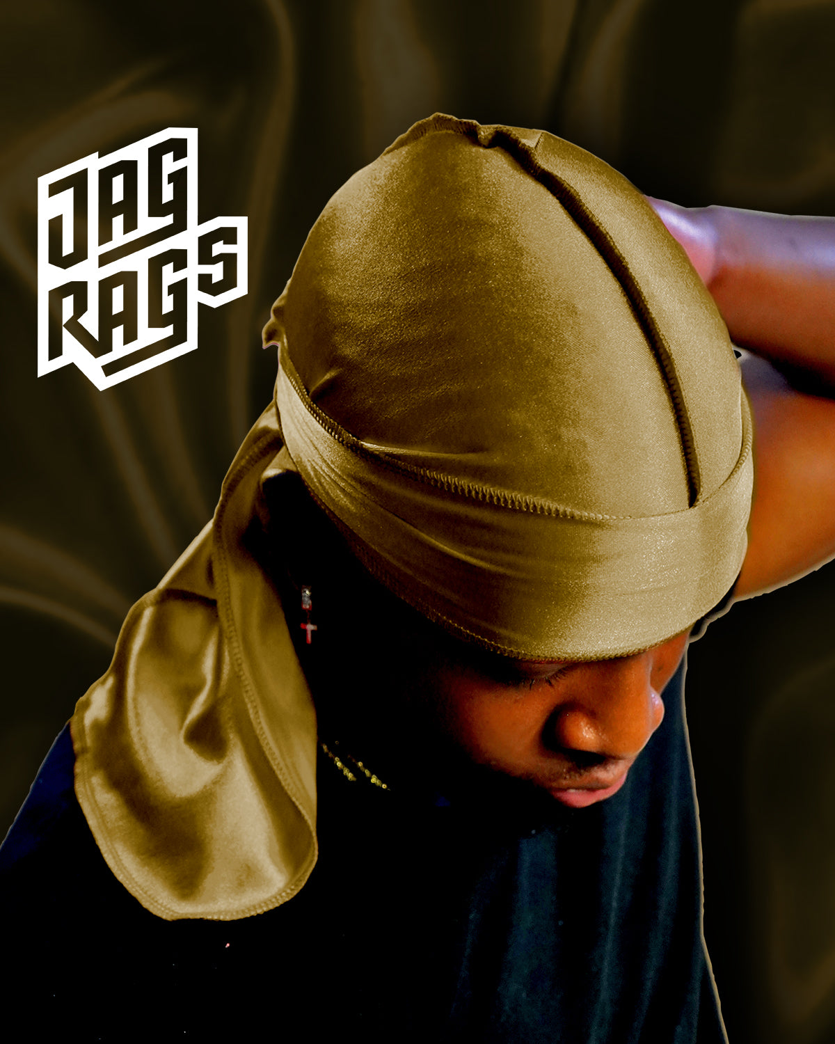 "Gold" Stretchy Silky JagRag - shopjagrags