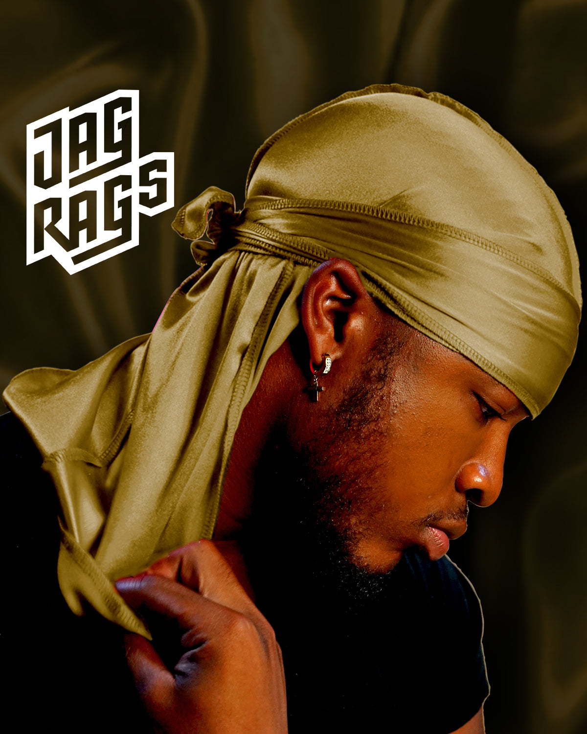 "Gold" Stretchy Silky JagRag - shopjagrags