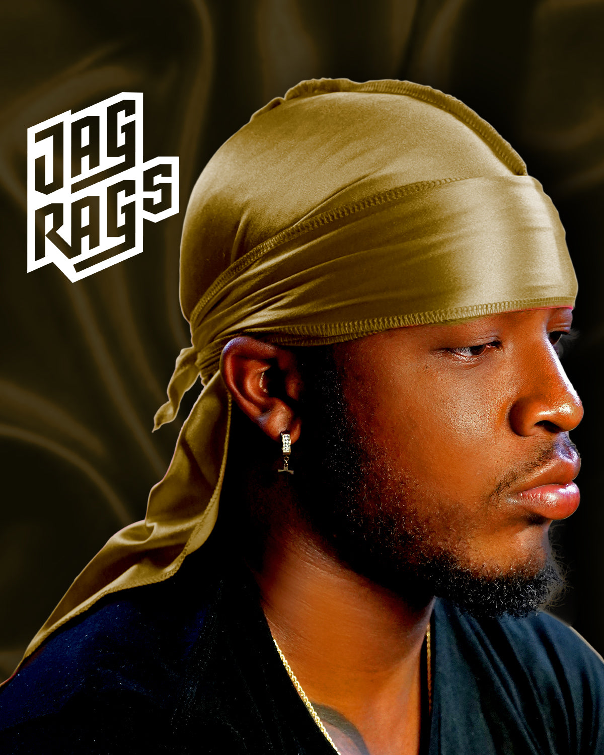 "Gold" Stretchy Silky JagRag - shopjagrags