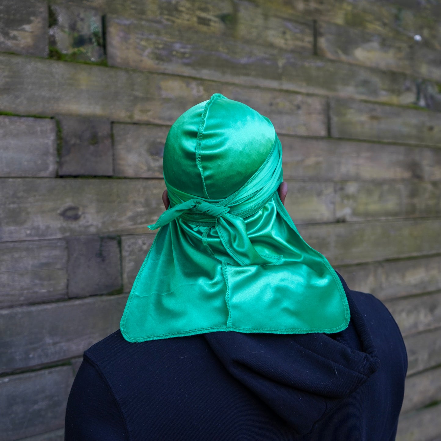 Premium Silk Durag Green